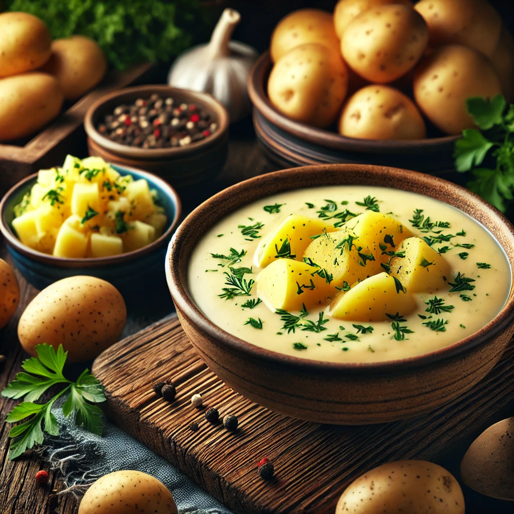 Soupe aux pommes de terre